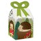 Big Dot of Happiness Forest Hedgehogs - Square Favor Gift Boxes - Woodland Birthday Party or Baby Shower Bow Boxes - Set of 12